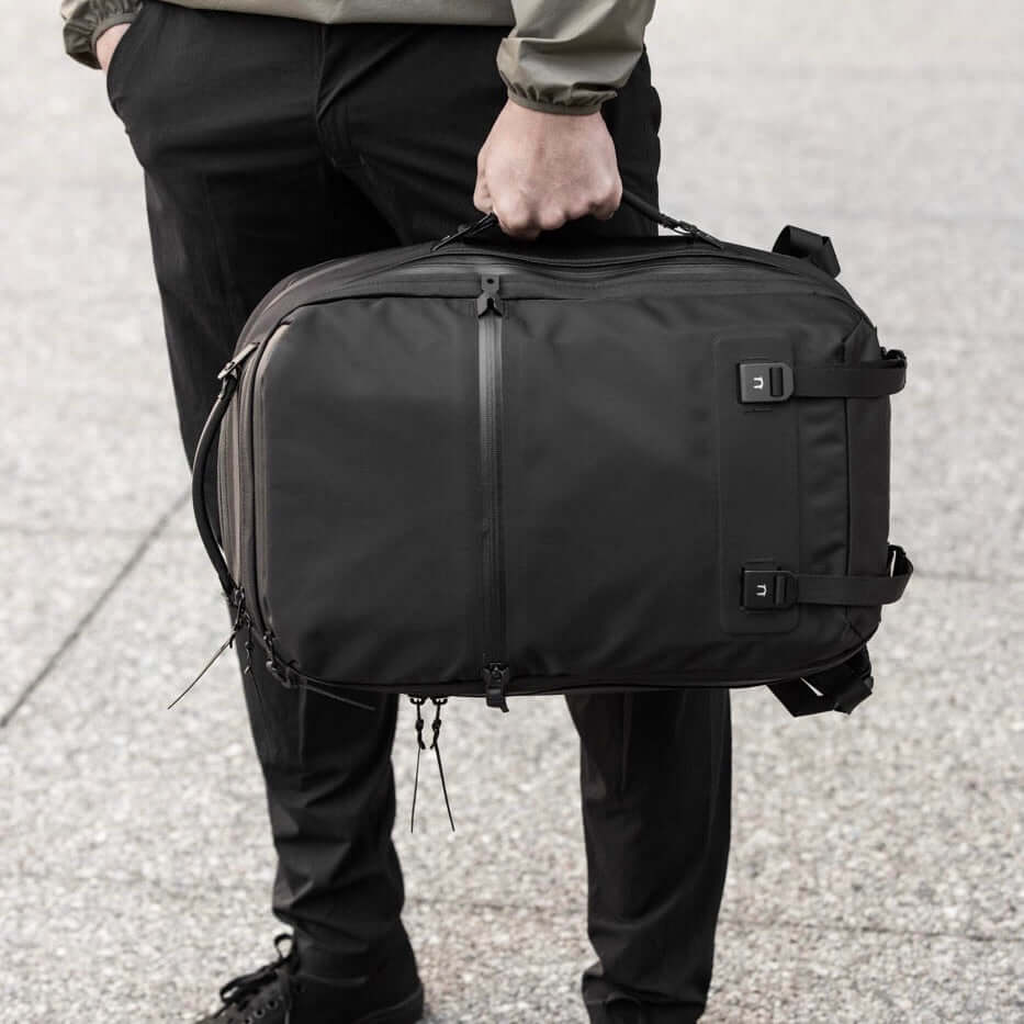 CITADEL 25 HANDLE T6 ANODIZED ALUMINUM - JET BLACK