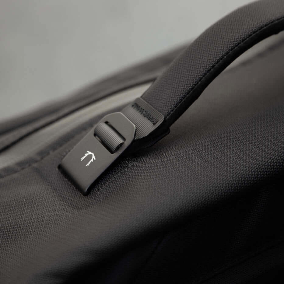 CITADEL 25 HANDLE T6 ANODIZED ALUMINUM - JET BLACK