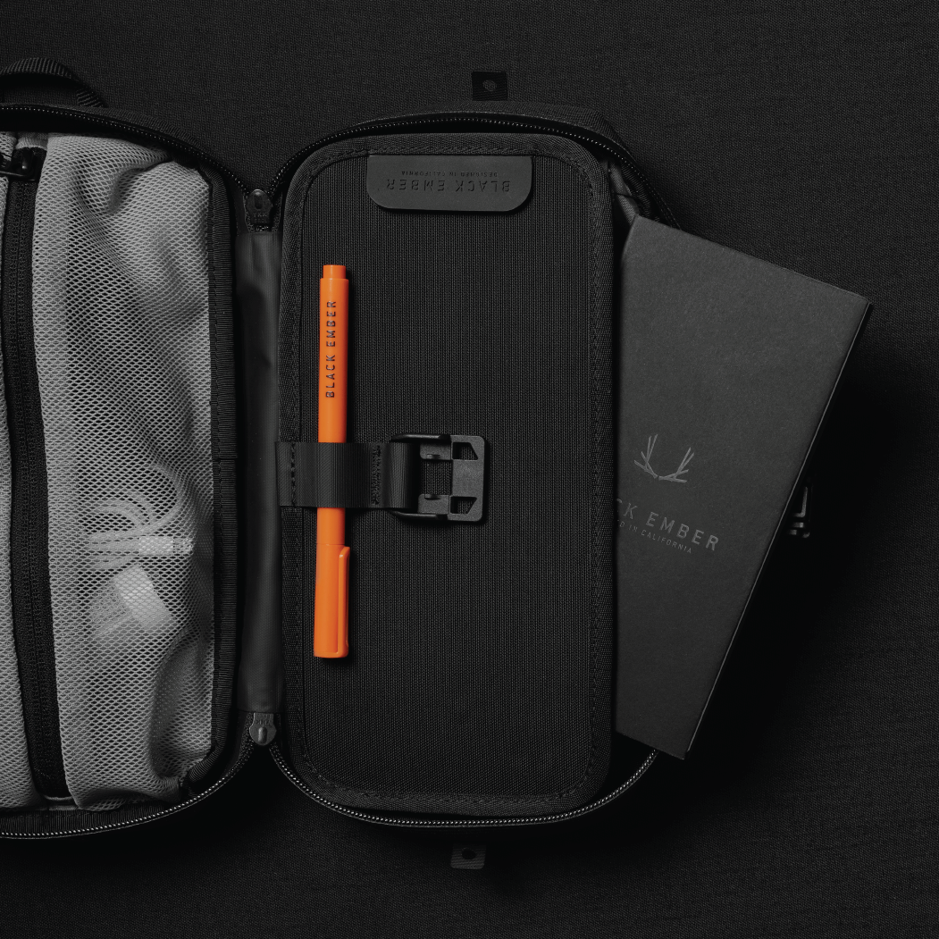TKS CORDURA® RN66 AIR MATTE - JET BLACK : 2.5L